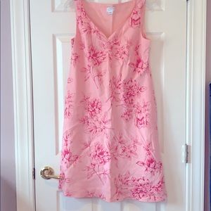 LOFT Knee-length Sleeveless Linen Dress Size 12P